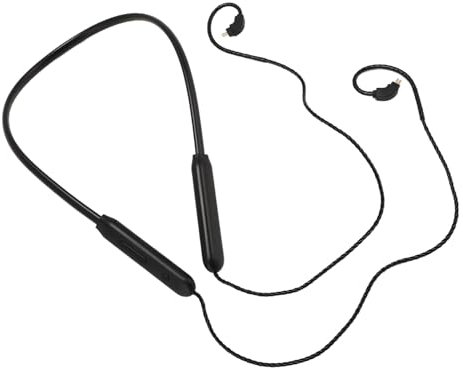 Earphone Adapter Cable for TFZ for QDC More with 2 Pin 0.78mm Interface Headphone Cable Adapter with Controller Neck Headphone Cable Replacement