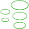 5Pcs Aquarium Floating Plant Rings, Fish Feeding Ring, Aquarium Plant Holder for Keeps Duckweed Out or In, 5 Sizes of Floating Plants Rings for Feeding Fish, Fishing Tank Decoration