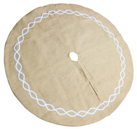 Zerodeko Weihnachtsbaumdecke Aus Hochwertigem Material Für Weihnachtsbaumdeko Und Festtagsdekoration Schafft Eine Wohnliche Atmosphäre