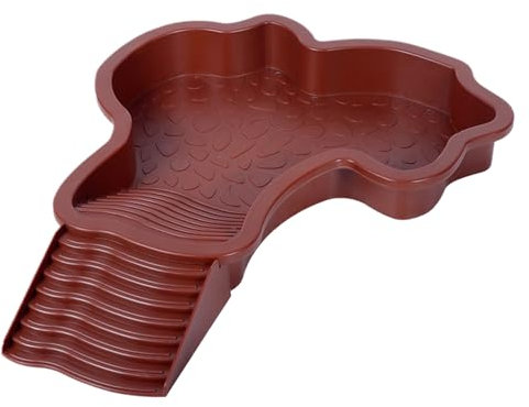 Huayeex Piscina De Baño para Reptiles, Cuenco Grande De Agua para Reptiles, Bandeja para Reptiles con Rampa, para Tortugas, Lagartos, Reptiles Geckos