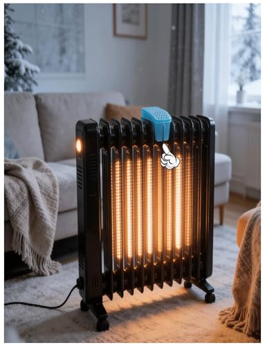 Visible Water Level Hanging Radiator Humidifier - Universal Fit for Oil Filled Heaters, Effortless Refill & Cleaning, Perfect for Home & Office(1pcs)