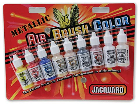 Jacquard Metallic Airbrush Exciter Pack