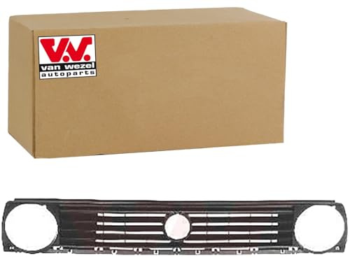 VAN WEZEL Kühlergitter, schwarz, 87-5813510 | Kompatibel mit: VW GOLF II