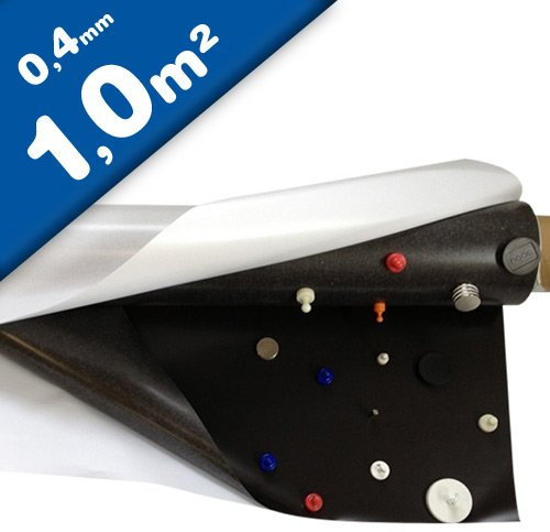 Lámina ferrosa marrón adhesivo 0,4mm x 1m x 1m - con adhesivo pimera calidad