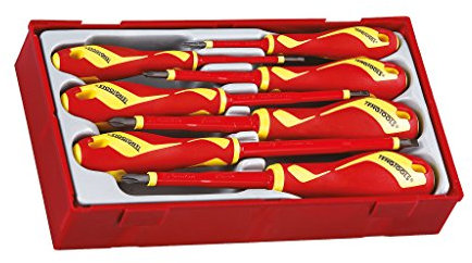 Tengtools TTV907N - Juego de 7 destornilladores aislados