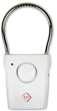KH Security 100199 Electronic Door Handle Alarm Travel Pack of 14 x 6.8 x 1.5 cm White
