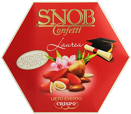 Crispo Confetti Snob Lieto Evento - Colore Rosso - 500 g