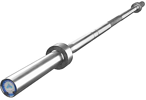 Rage Fitness Olympic Training Barbell (6FT) (15 Pound Weight) (300 LBS Capacity), Home Gym Fitness Equipment, Strength Training Workout Bar, Weight bar for Squats, Deadlift, Weightlifting, Bench Press