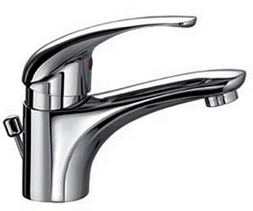 Rubinetto miscelatore per lavabo bagno modello Capri cromato di Palazzani