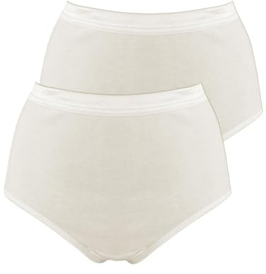 Sangora - Lot de 2 Culottes thermiques 8010740 - Femme Écru L
