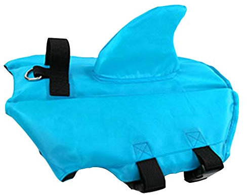 Dog Life Vest Summer Shark Pet Life Safety Jacket Clothes Cani Costumi da Bagno Animali Nuoto Sicurezza Vestito per Small Medium Large Dog