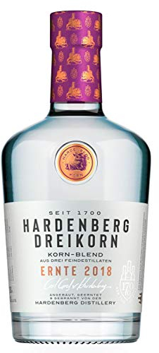 HARDENBERG - Dreikorn - Weizenkorn aus regionalem Weizen - Aus drei Feindestillaten - 40% Vol. - 700 ml