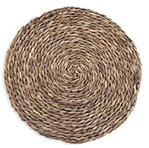 HERSIG - Salvamantel Individual | Mantel Individual Redondo de Enea - 20 cm