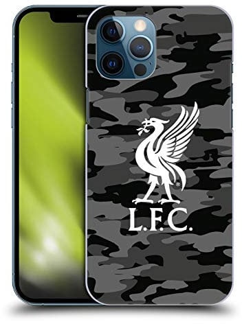 Head Case Designs Officially Licensed Liverpool Football Club Away Colourways Liver Bird Camou Hard Back Case Compatible With Apple iPhone 12 Pro Max