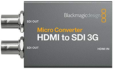 Blackmagic Design Micro Convertidor HDMI a SDI 3G (sin alimentación)