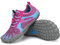 SAGUARO Zapatillas Barefoot Niña Niños Zapatillas Minimalista Antideslizante Barefoot Calzado Minimalista Zapatillas de Trail Running para Zero Drop Soles Rojo,Gr.26