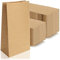 Robin Goods® 50x braune Papiertüte, Geschenktüten aus ungebleichtem Kraftpapier, Papiertaschen zum Verpacken und Verschenken von Party-Mitgebseln (braun - 26x14x8cm - 50 Stück)