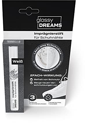 glossy DREAMS Unisex Jugend Imprägnierstift, Weiss, 1 Stift