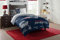 Northwest The Company NFL New England Patriots Schmusetuch und Kissenbezug-Set, Full/Queen, Sechseck