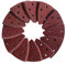 SATC Multi Tool Triangle Sanding Pads 120 PCS 93mm Detail Mouse Sander Pads Durable Dust-Free 6-Holes Electric Sander Sandpaper Hook and Loop 40/60/80/120/180/240 Grits
