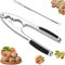 May Huang Schiaccianoci, Schiaccianoci in Metallo, Noce Pinze, Noce Pinze, Noce Cracker, Pecan Cracker, Pinze per Noci, per Noci, mandorle, nocciole, Frutti di Mare (A)