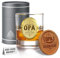 CROWNLY CRYSTAL® Ruhestand Geschenk für Opa Whiskyglas Mit Gravur Personalisierte Geschenke Vatertagsgeschenk für Männer Opa Geschenke Geburtstag Geschenk für Opa Von Enkel Opa Geschenk