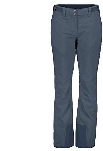 Scott W Ultimate Dryo 10 Pants Blau - Daunen Warme wasserdichte Damen Dryosphere All-Mountain Skihose, Größe L - Farbe M