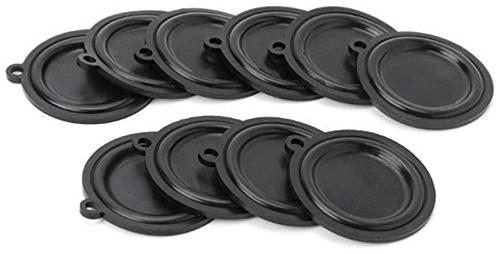 Jufjsfy 20 pièces 50 mm Chauffe-eau Pression Membrane Raccords de Connexion d'eau Valve Eau Film Membrane