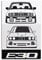 Poster, Schwarz-Weiß, BMW E30 M3, dekoratives Gemälde, Leinwand, Wandposter und Kunstbild, modernes Familien-Schlafzimmer, 40 x 60 cm
