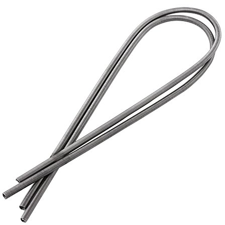 Mrisata 2pcs AC 220V 1500W Kiln Furnace Heating Element Coils High Resistance Wire 14 * 5 * 2 Element Replacement Heating Coil