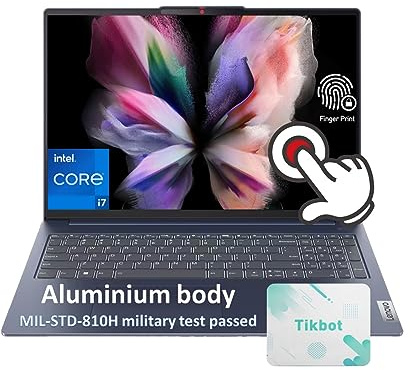 Lenovo 2023 IdeaPad Slim 5i - Laptop touchscreen da 16, Intel Core i7-1355U di 13a generazione, WUXGA, display touch 1920 x 1200, Windows 11 con mouse PAD (16 GB di RAM | SSD PCIe da 1 TB)