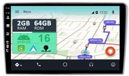 YUNTX [2GB+32GB] Android 14 Autoradio mit Navi für Toyota Avensis (2002-2008)-9 Zoll Touchscreen-mit Kamera-DAB/GPS/Lenkradsteuerung/MirrorLink/Bluetooth 5.0/WiFi/USB/4G/CarPlay