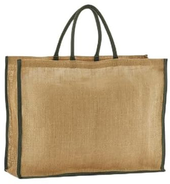 Natural Starched Jute Market Shopper Einkaufstasche