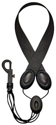 Zubehör Halsband Klarinette Klarinettenband Neckholder Gurt Für Erwachsene (Color : Bk)