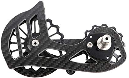 Limtula Fahrrad Carbon Faser Schaltwerk 17T Pulley Guide Rad Zubehör Für Shimano-6800/R7000/R8000