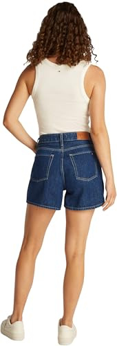 Tommy Hilfiger Damen Jeans Shorts Mini Ace High Rise, Blau (Ace), 26W