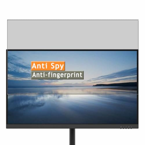 Vaxson Anti Spy Schutzfolie, kompatibel mit FUJITSU VTU27021BT 27 Monitor, Display folie folien Displayschutzfolie （ nicht Panzer Schutz Glas folie SchutzGlas nicht PanzerGlas ）