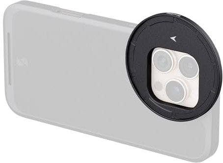 SMALLRIG FilMov Magnetic 67mm Attachable Filter Adapter for iPhone 16 Series, Compatible with SmallRig Phone Cage Kit 4987 and 4988-4993
