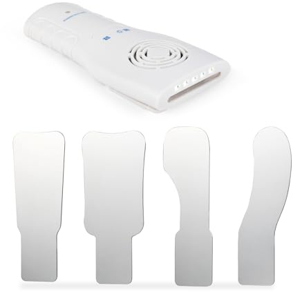 Intraoral Mirrors Dental Photography Mirrors Dental Reflector Mirror Glass Occlusal Mirror,Two-sided Orthodontic Mirror Dental Tool LED Mirror Wireless Charger & Fan