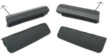 OUSDUO Tappo Copri Occhiello Gancio Traino Paraurti Anteriore Auto per Toyota RAV4 RAV 4 XA50 2019 2020 2021 2022 2024 Set da 4 Pezzi Copertura Gancio Traino