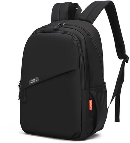 Aucuu Zaino Porta PC, 14 Uomo Laptop Borsa per PC Portatile, Zaino Laptop con Tasche Multiple, Zaini Impermeabile da Uomo, per Scuola, Lavoro, Viaggio