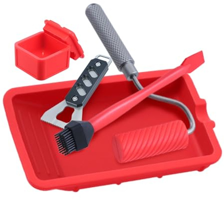 Appareil d'application de colle | Outil pour application de colle à bois | Rouleau à colle pour menuiserie, pour le travail du bois, la construction de meubles, le graphisme d'impression, les
