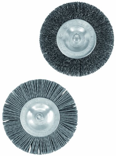 2 Spare weed cleaner brushes for Grizzly EFB 401 Electric Patio Weed Cleaner