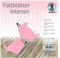 Ursus 3145526 - Faltblätter Uni intensiv, rosa, ca. 15 x 15 cm, 65 g/qm, 100 Blatt, aus Plakatpapier, durchgefärbt, für kleine und große Origami Künstler, ideal für vielseitige Bastelarbeiten