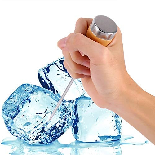 Stainless Steel Ice Pick Punch Crusher21.5cm Ice Pick Tool for Kitchen, Bar Home Restaurant Handcraft Tools