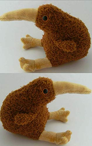 Cornel Tierliche Plüsch Kiwi ca 17 cm Schnepfenstrauße, Stofftier Laufvögeln Vogel Plüschtier