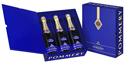 POMMERY Champagne Brut Royal Coffret 3 Bouteilles 3 2.25 L
