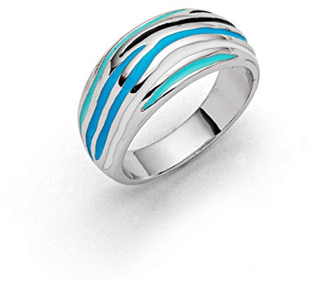 DUR Ring Ocean, aus 925 Sterling Silber, Größe: 54, R4901.54
