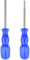Gamebit Schraubendreher-Set, Sicherheits-Schraubendreher-Bit-Set, 3,8 mm und 4,5 mm, perfekte Passform für virtuelle Jungen, zum Öffnen von Nintendo, Sega-Konsolen und Spielkartuschen, Blau