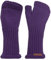 KNIT FACTORY - Cleo Handstulpen - Fingerlose Handschuhe - Gestrickte Handschuhe für Winter - Damen Handstulpen aus Wolle - Hochwertige Qualität - Purple